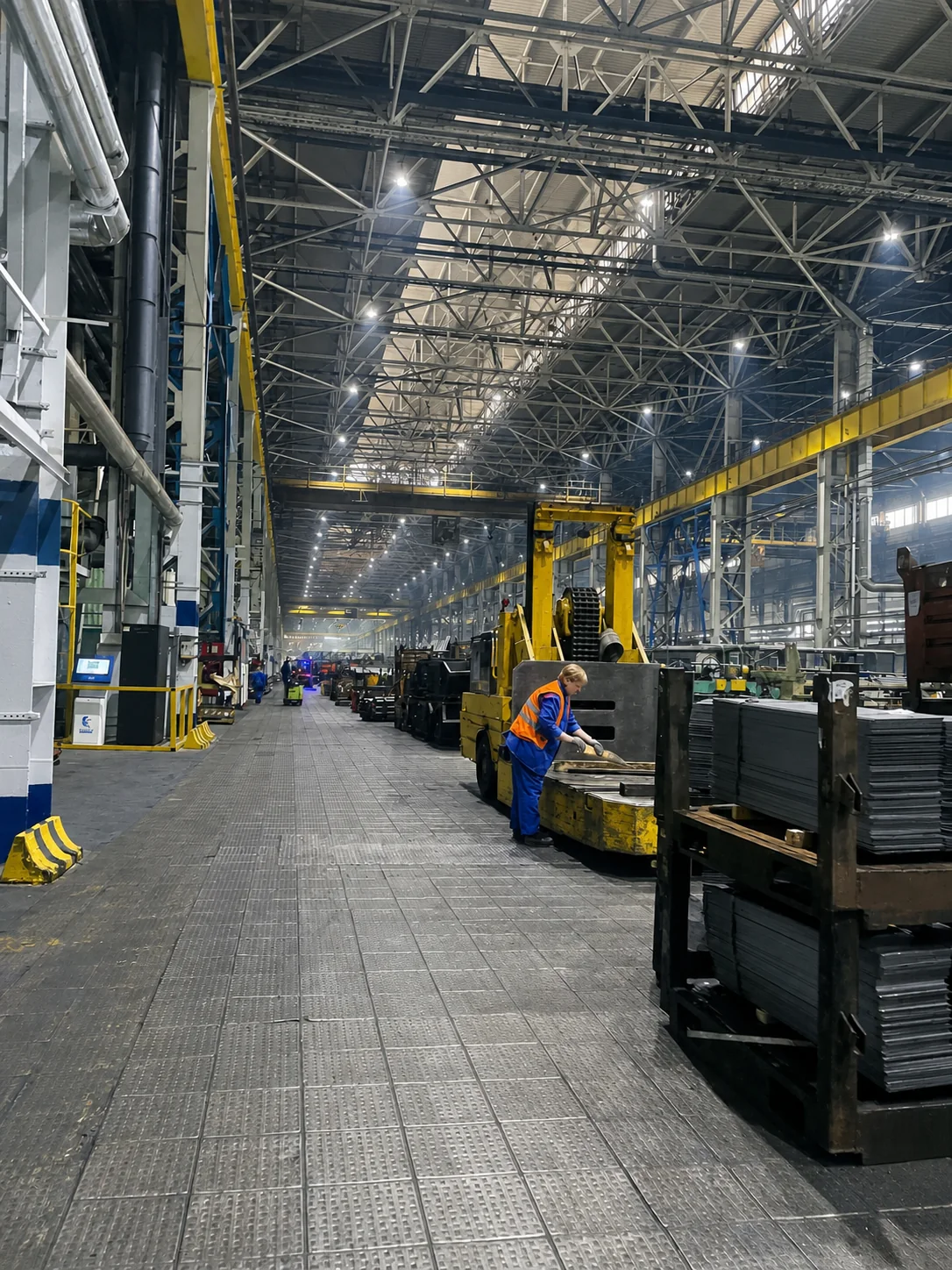 Реконструкция системы освещения ПАО «Камаз» — проект Econex