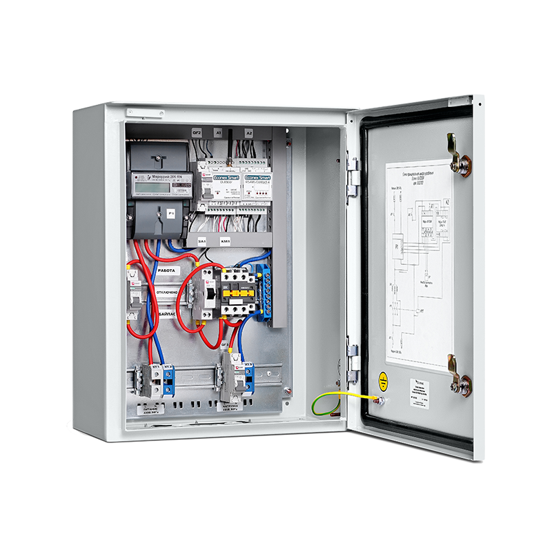 Шкаф управления наружным освещением Econex OUTDOOR 1ф 32А IP54