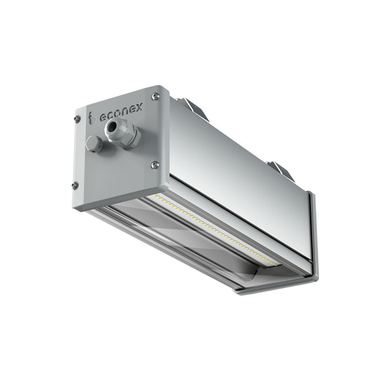 Светильник Econex Liner Glass 10 250mm D120 4000K IP66 EM3