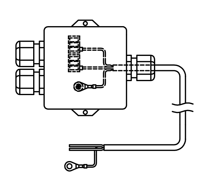 Комплект подключения IP65 24-06