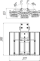 Светильник Econex Spark 60 W3 K30 4000K Alarm 3M AN