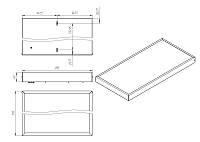 Светильник Econex Office 595x295 15 Prism 5000K G2 EM