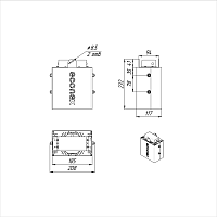 Светильник Econex PowerX 80 D60 5000K G2 AN