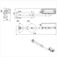 Светильник Econex Board WD 20 D120 IP65 5000K