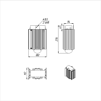 Светильник Econex Basic PowerX 120 D90 5000K G2 AN