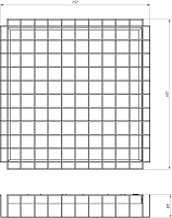 Светильник Econex Office S 650x650 30 Prism 5000K G2