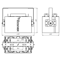 Светильник Econex SkyX 480 A 5000K G2 AN