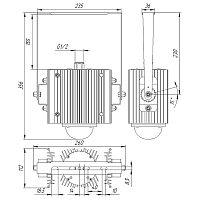 Светильник Econex PowerX Ex 60 D120 5000K