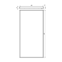 Светильник Econex Office E 1195x595 60 Prism 4000K CRI90